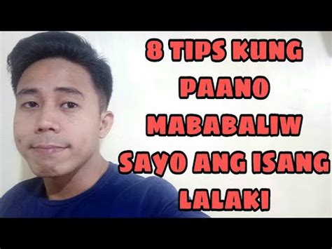 8 TIPS KUNG PAANO MABABALIW SAYO ANG ISANG LALAKI .